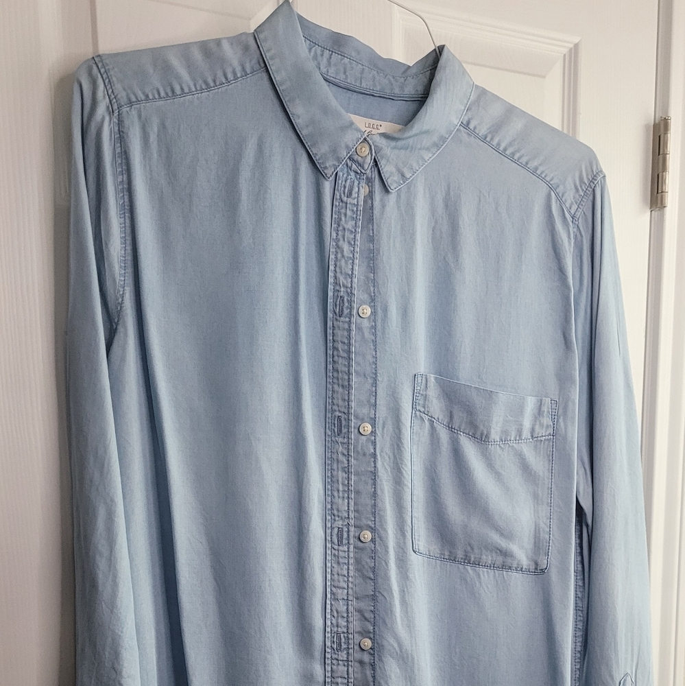 Denim Shirt Dress